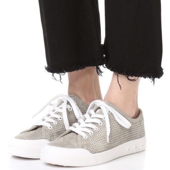 Rag & Bone Standard Issue Perforated Sneakers - Picture 4 of 12